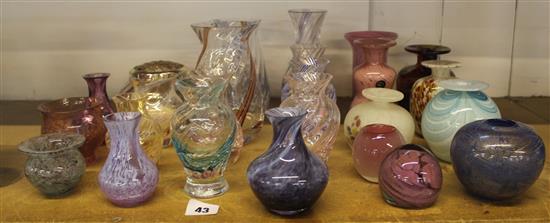 Mixed studio glass